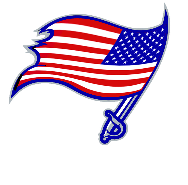 Tampa Bay Buccaneers Americana Logo fabric transfer
